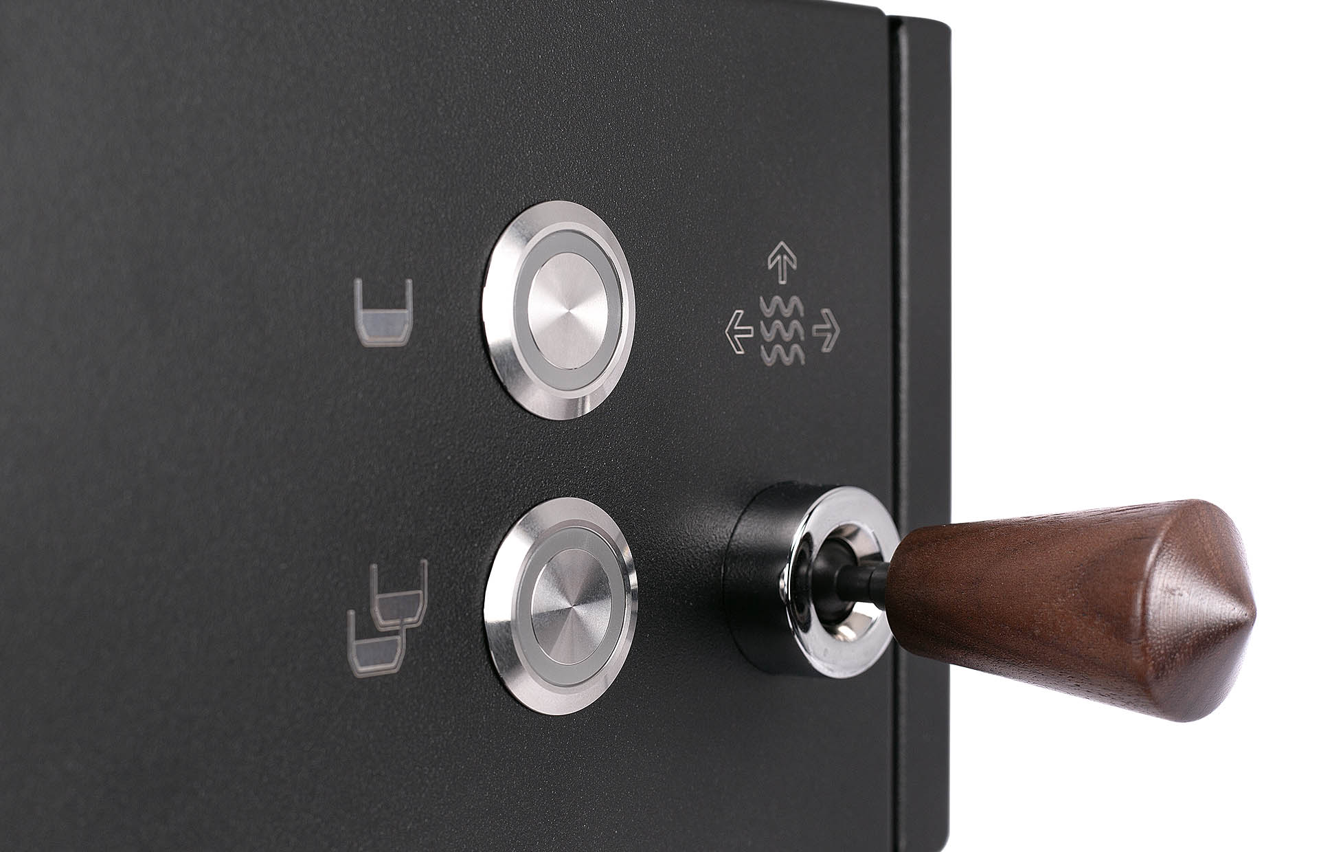PROFITEC MOVE Profitec Move espresso machine with American walnut handles
