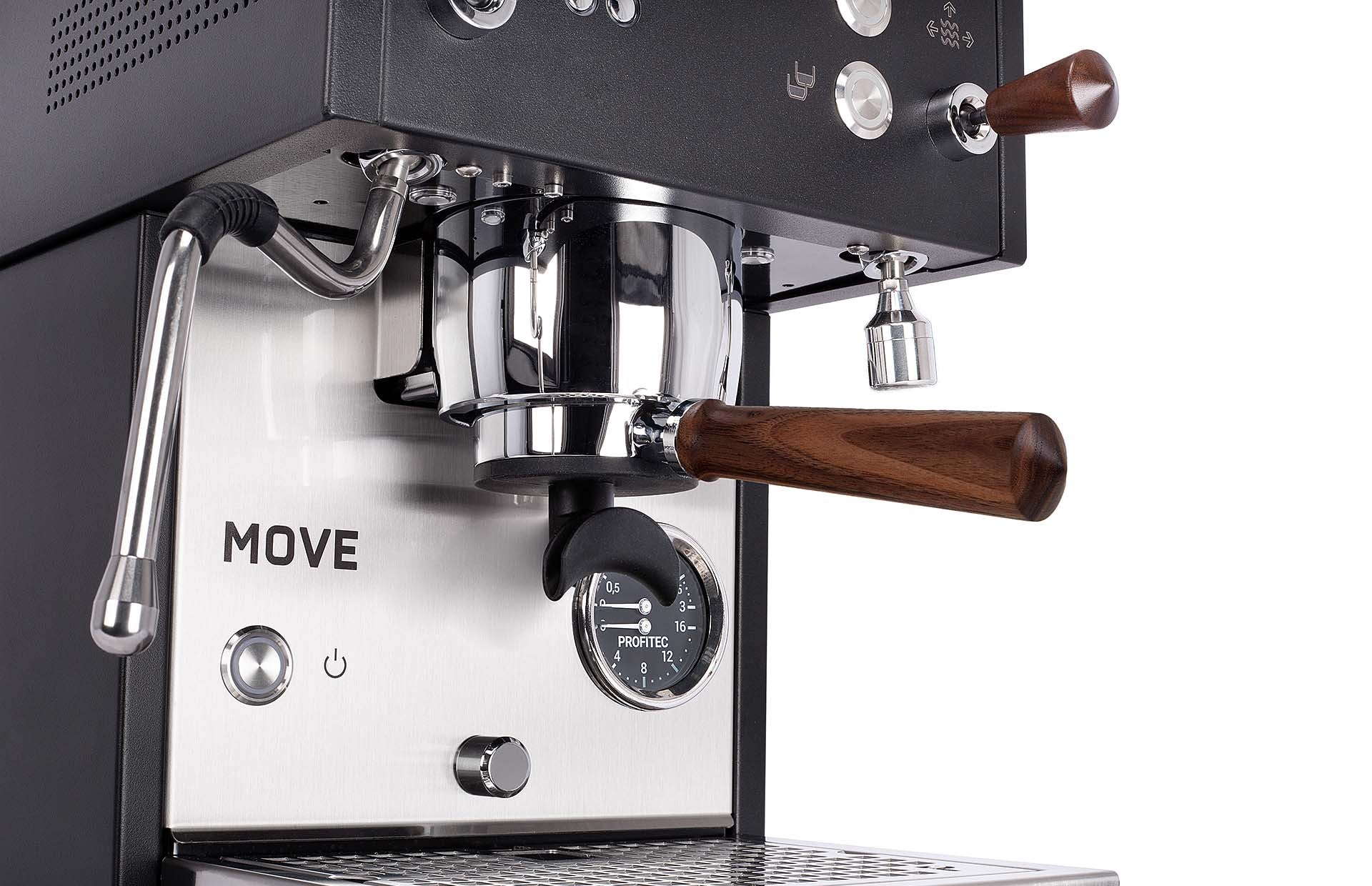 PROFITEC MOVE Profitec Move espresso machine with American walnut handles