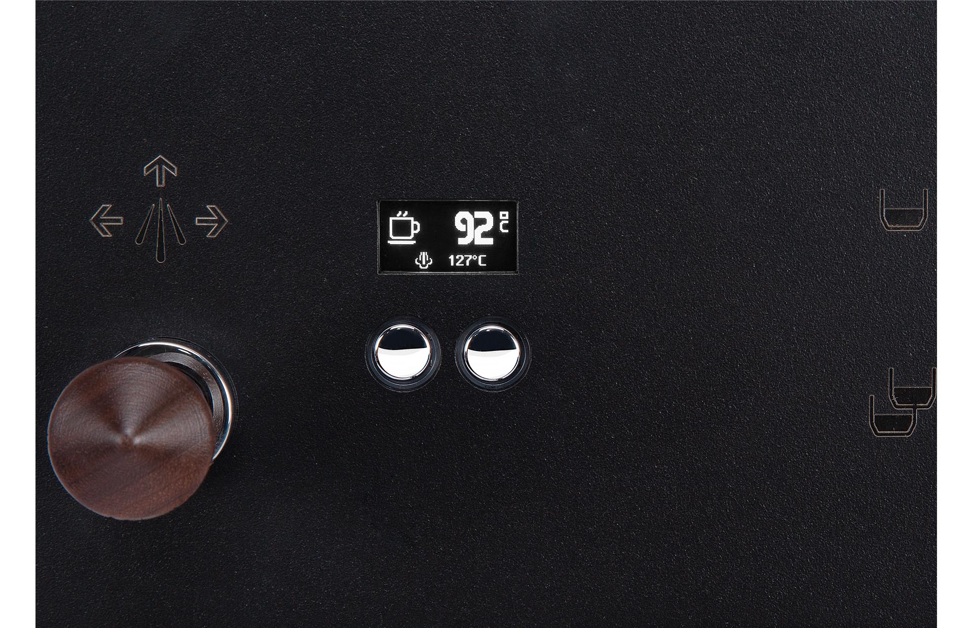 PROFITEC MOVE Profitec Move espresso machine with American walnut handles