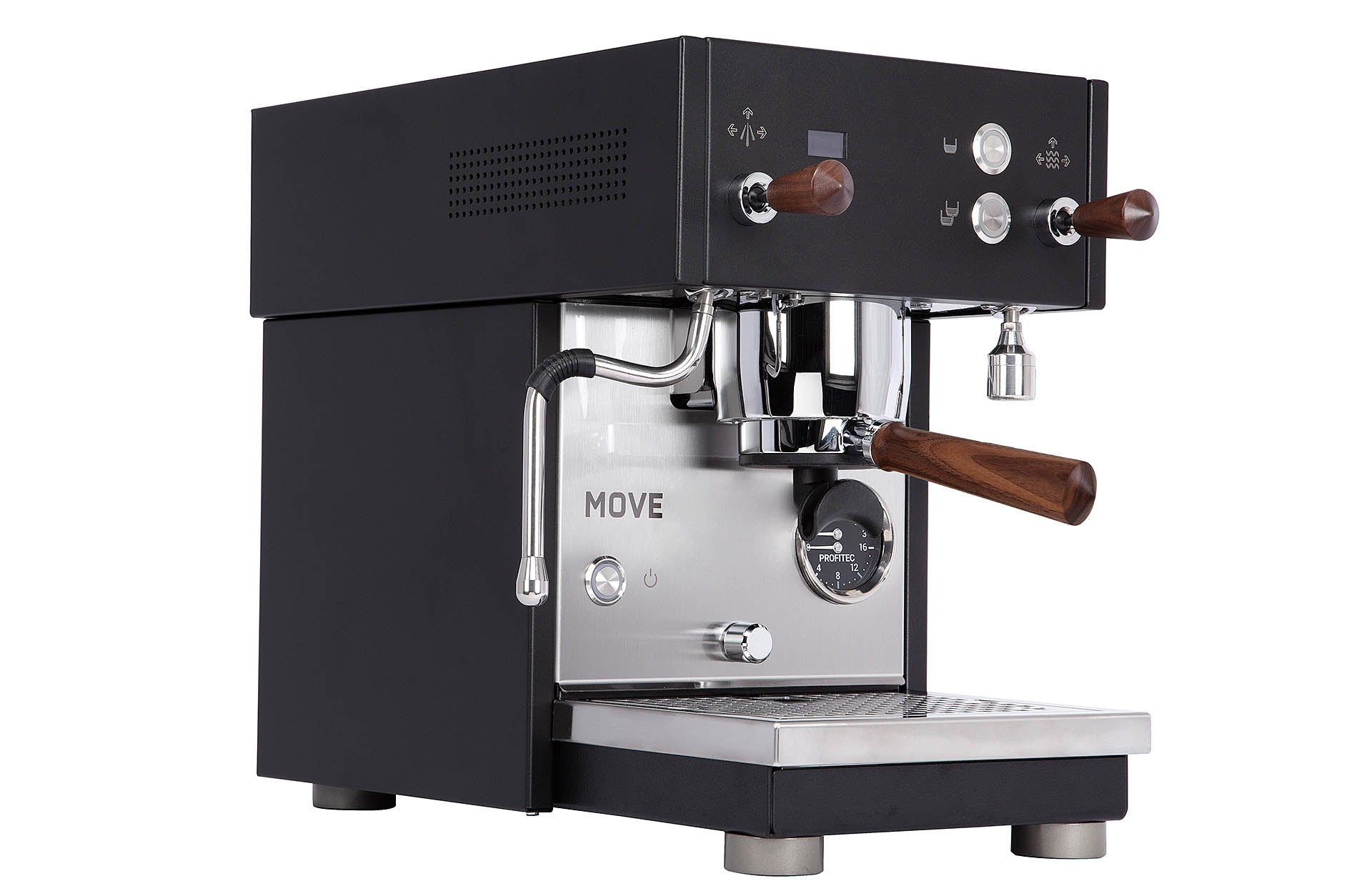 PROFITEC MOVE Profitec Move espresso machine with American walnut handles