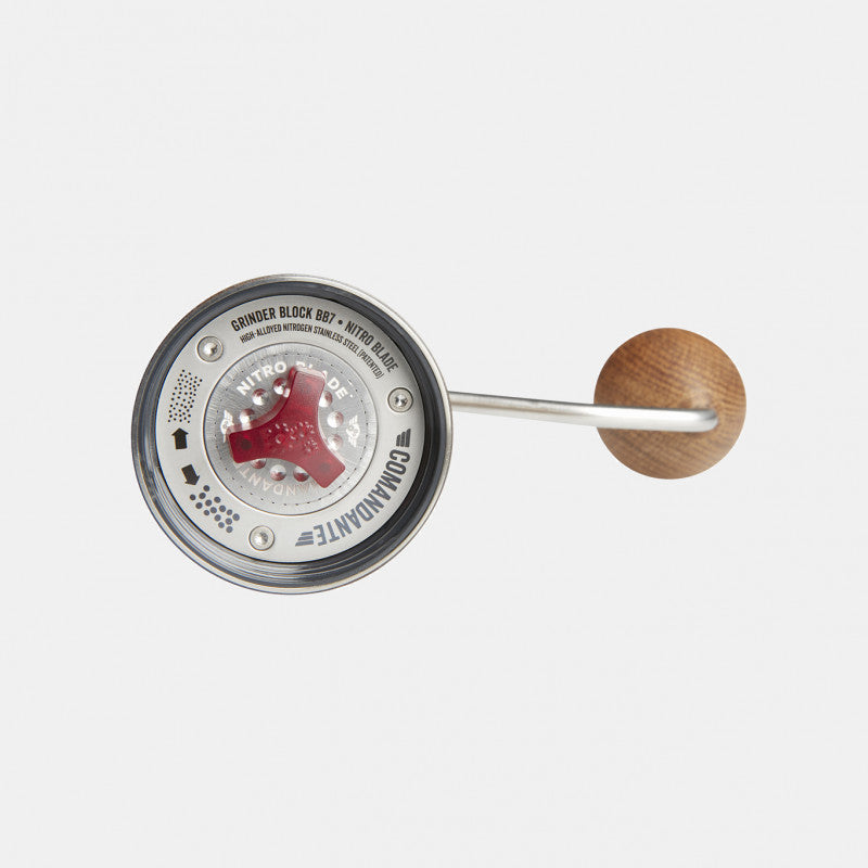 COMANDANTE RED CLIX RX35 Comandante Red Clix RX35 axle and grind grade dial for C40 grinder