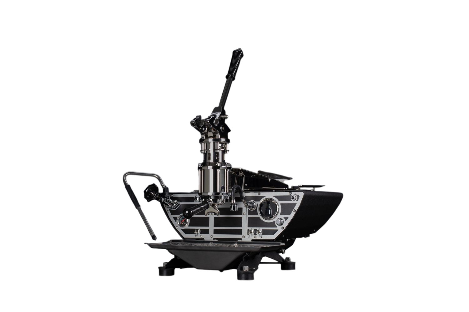 KEES VAN DER WESTEN - SPIRITELLO Spiritello espresso machine dual boiler lever machine on café counter