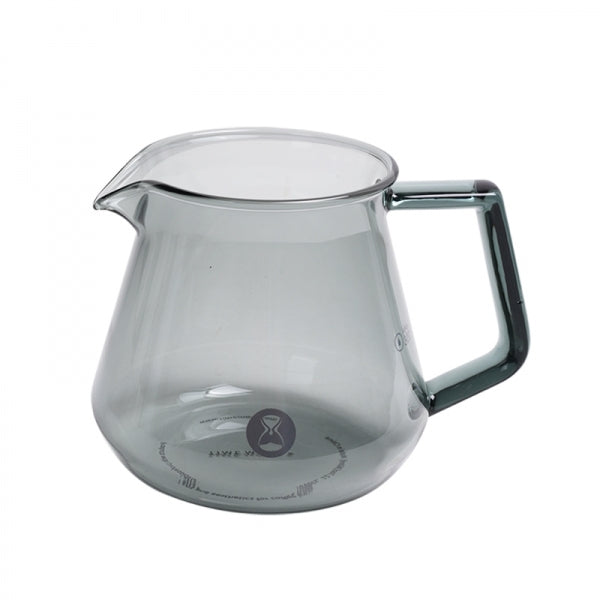Timemore Glass Coffee Server 360ml transparent black borosilicate glass carafe